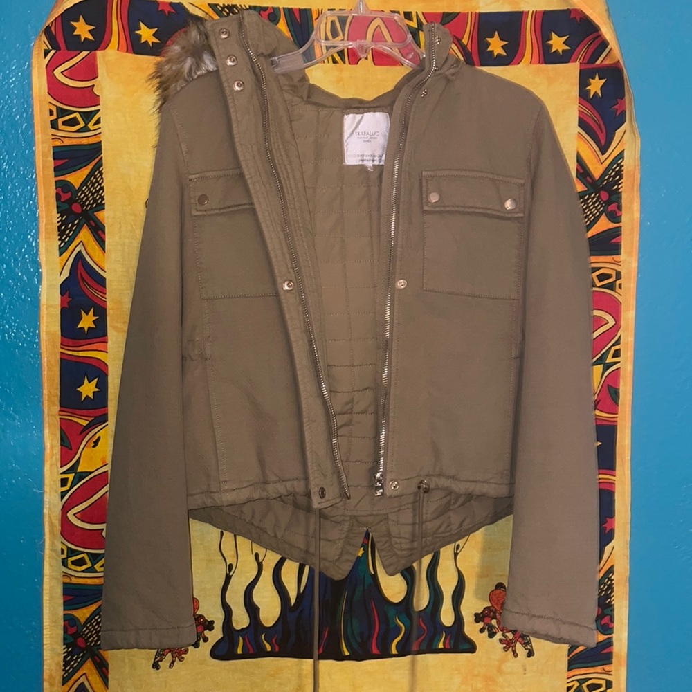 Zara Trafaluc outerwear division jacket